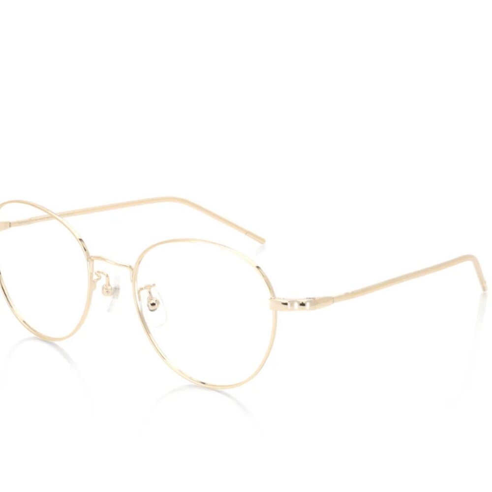 JINS RIM SLIM 077 Gold Coil